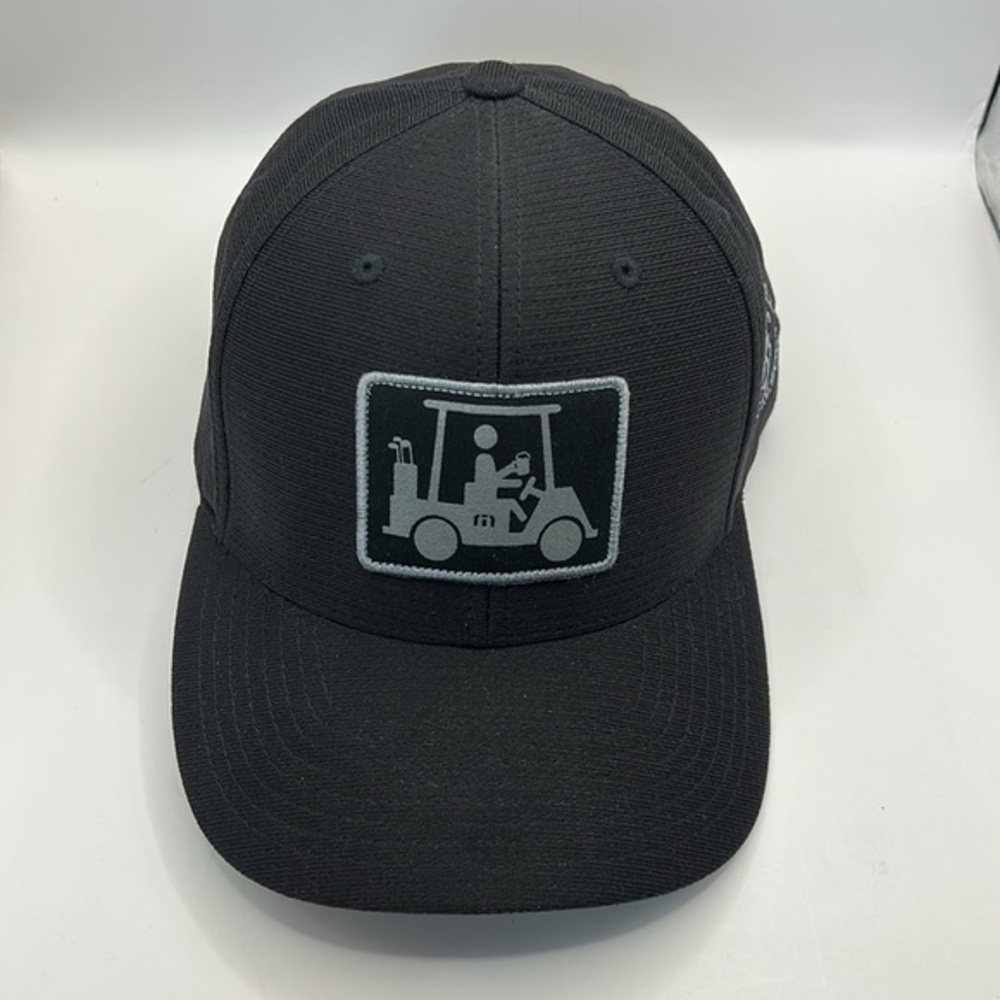 Springfield Golf Resort Black Golf Cart baseball cap SnapBack - Picture 1 of 12